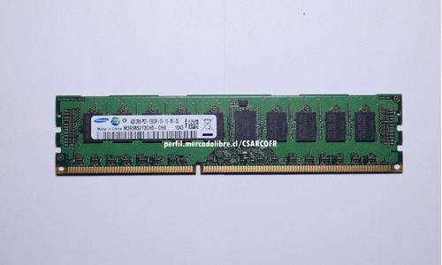 Memoria Ram Samsung Ddr3 4gb 1333mhz Ecc Reg