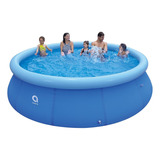 Piscina Inflable De 30 X 91 Cm Para Exteriores Con Anillo De