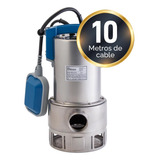 Bomba Desagote Agua Sucia Motorarg Sm Inox750 1 Hp