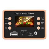 Módulo Placa P/ Amplificador Áudio Mp3 Bluetooth 5.0 Sd Usb 