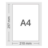 Papel Offset 180g 100 Folhas A4 21x29,7 Alta Alvura