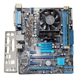 Kit Placa Mãe Asus M5a78l-m Lx/br Com Atlhon E 4gb Ram Ddr3