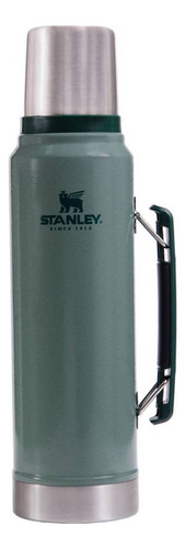 Stanley Termo Clásico 1 L Con Tapón  De Acero Inoxidable Hammertone Green