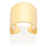 Anel Ajustável Liso Folheado A Ouro 18k - Rommanel 513451