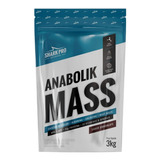 Hipercalórico Anabolik Mass Pounch 3kg Ganho Massa Muscular Sabor Chocolate