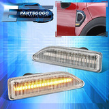 For 17-22 Mini Cooper Countryman Chrome Led Sidemarkers  Aac