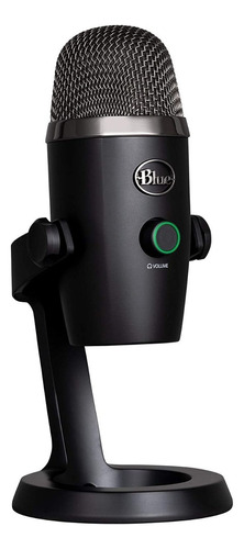 Micrófono Blue Yeti Nano Blackout Color Negro