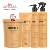 Kit Com 04 Produtos Trivitt Profissional - Itallian Hairtech