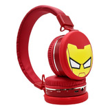 Audífonos Diadema Bluetooth Iron Man Inalámbrico