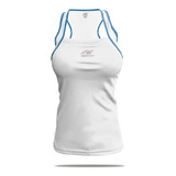 Musculosa Neron Dama Deportiva + Padel + Tenis + Gym