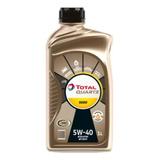 Aceite Total Quartz 9000 5w40 100 % Sintético 1 Lt