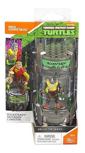 Classic Series Mega Construx Tortugas Ninja Rocksteady Mutág