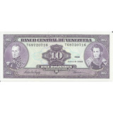 Venezuela 10 Bolivares 5 Junio 1995