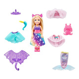 Conjunto De Muñeca Y Vestido Chelsea De Barbie Dreamtopia Co