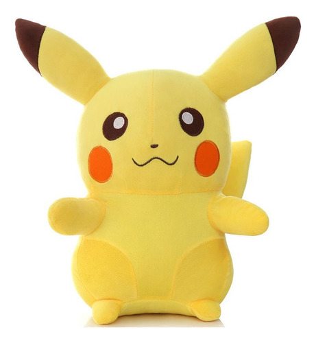 Pelúcia 33cm Pikachu Pokémon Grande Antialérgico Presente