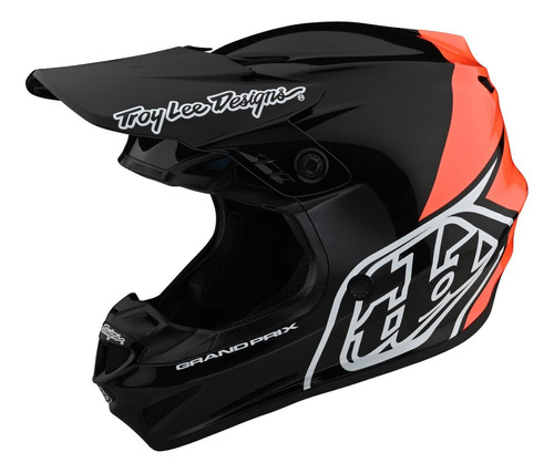 Casco Juvenil Gp Negro / Naranja Negro / Naranja / Naranja /