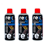 Spray Lubricante - Multipropósito - Rex40 - 400ml - 3 Unid