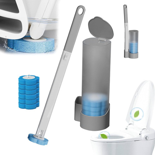 Kit De Limpieza Desechable Para Escobillas De Baño Y Sistema