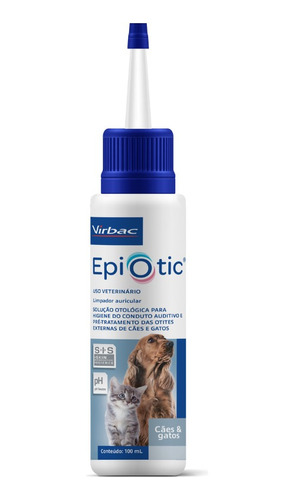 Solução Epiotic Spherulites P/ Cães E Gatos 100ml - Virbac