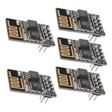 5 Piezas Modulo Wifi Serial Esp8266 Arduino