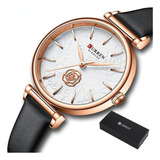 Relojes De Cuarzo Curren Casual Leather Para Mujer