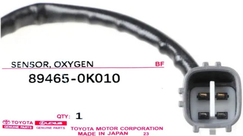 Sensor Oxigeno Fj Cruiser Hilux 2.7 2tr 4runner 4.0 Banco 2 Foto 3