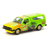 Tarmac Works 1/64 Volkswagen Caddy - Rat Fink - Color Verde