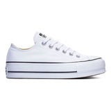 Tenis Converse All Star Chuck Taylor Lift Low Top Color Blanco - Adulto 25.5 Mx