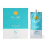 Nude Protector Facial 50spf X Unidad - mL a $500