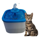 Fonte De Agua Para Gatos Bebedouro 1.2 Litros Eletronico Usb Cor Cinza 110v/220v