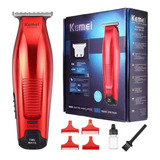 Máquina De Corte De Cabelo 4 Níveis Kemei Km-5026