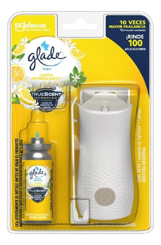 Glade Aromatizante Toque / Difusor + Repuesto 