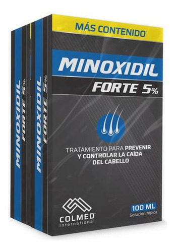 Minoxidil Forte Colmed X 2 100m - mL a $608