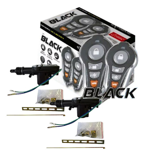 Alarma Auto Extreme Black Carros Combo Con 2 Actuadores