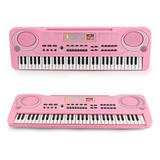 Teclado/piano Musical Infantil Para Niños Con Micrófono