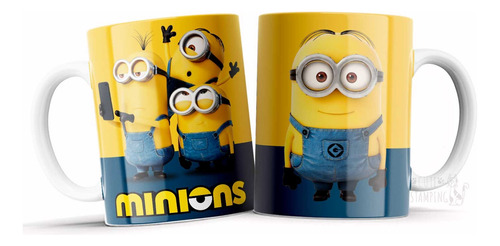 Taza Personalizada De Minions Dibujos Para Niños