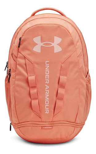 Mochila Impermeable Under Armour, Hustle 5.0, Sueño Naranja