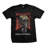 Remera Megadeth Killing Is My Business Excelente Calidad