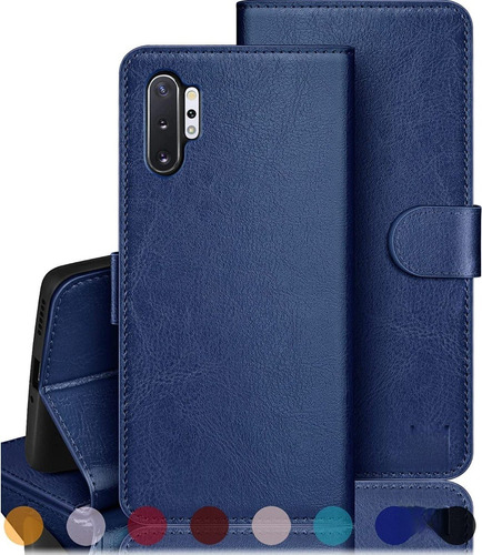 Funda Cartera Tarjetero Piel Para Series Samsung  Mica 21d