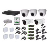 Kit De 5 Cámaras De Seguridad Dahua 1080p 2 Megapixel Hd