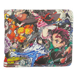 Cartera Gamer Juvenil Geek Manga Anime Demon Slayer 