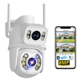 Starcat® Security Cameras Wifi Exterior Con Doble Lente