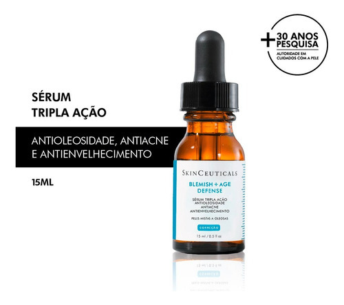 Sérum Antiacne Skinceuticals Blemish + Age Defense 15ml 