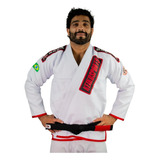 Kimono Jiu Jitsu Keiko Serie Ouro Trançado Pesado Premium