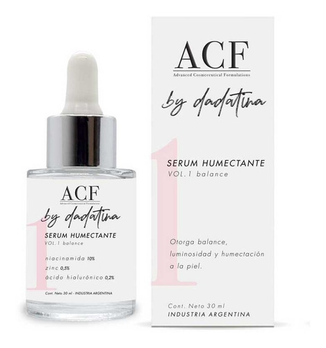 Acf By Dadatina Vol 1 Balance X 30 Ml Serum Humectante 