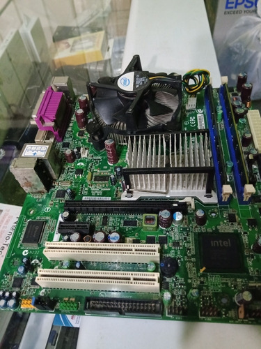 Combo Board Intel, Procesador Core2duo, 4gb Ram
