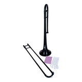 Trombón Plástico Color Negro Marca Aileen Tb230p