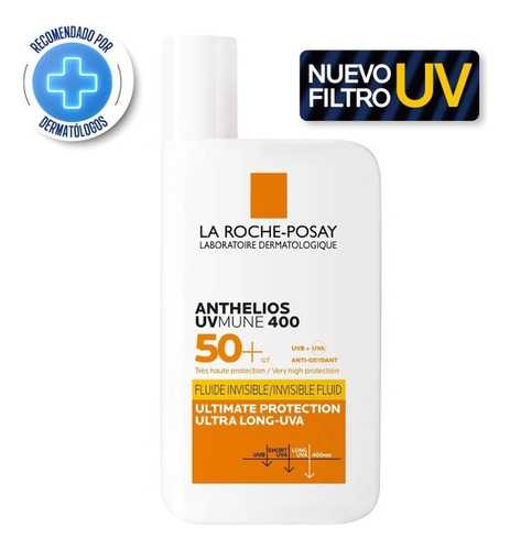 Protector Solar La Roche-posay Anthelios Xl Fps 50 Ultra Fluído En Shaka-shaka De 50 Ml