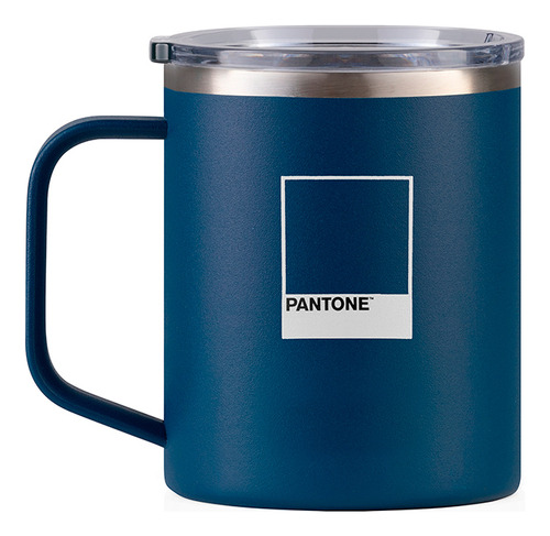 Caneca Pantone + Kouda Térmica 370ml - Chip - Helga Cor Azul