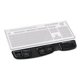 Apoyo De Palma, Gel Teclado Negro, Negro Paquete De 10